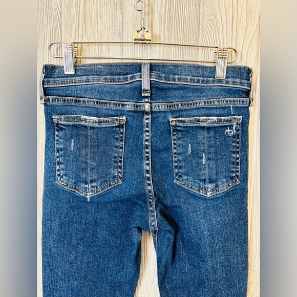RAG & BONE - La Paz Skinny Jeans Distressed Luxury Denim Size 26 Womens - Picture 7 of 13